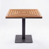  Стол обеденный ЭГМОНТ из тика 80x80, фото 2 