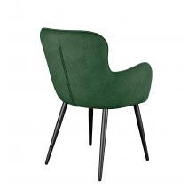  Стул DikLine 503 поворотный SB1 зеленый, ножки черные, фото 2 