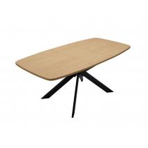  Стол DikLine B140 Дуб Каселла натуральный/опоры черные, фото 9 