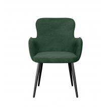  Стул DikLine 503 поворотный SB1 зеленый, ножки черные, фото 4 