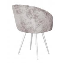  Стул DikLine 442 поворотный, M02 бежевый, ножки белые, фото 2 