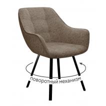  Стул DikLine 252 М поворотный, NS05 CAPPUCCINO, ножки черные, фото 1 