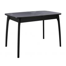  Стол DikLine MK15 Керамика Серый мрамор/подстолье черное/опоры черные, фото 1 