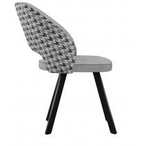  Стул DikLine 274 поворотный SB6/A3 св.сер, ножки черные, фото 2 