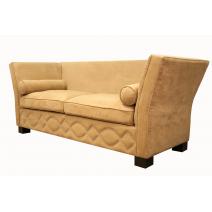  Прямой диван 3 места арт-деко Volte коричневый, фото 2 