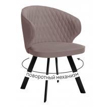  Стул DikLine 249 поворотный, B5 LATTE, ножки черные, фото 1 