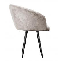  Стул DikLine 442 поворотный, M02 бежевый, ножки черные, фото 2 