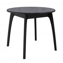  Стол DikLine MK46 Керамика Серый мрамор/подстолье черное/опоры черные, фото 1 