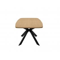  Стол DikLine B140 Дуб Каселла натуральный/опоры черные, фото 7 