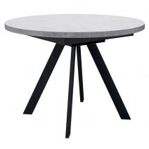  Стол DikLine RD100 Бетон/опоры черные, фото 1 