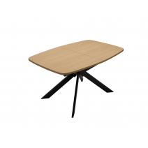  Стол DikLine B140 Дуб Каселла натуральный/опоры черные, фото 8 