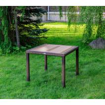  Обеденный стол AMELIA коричневый 90 см, фото 1 