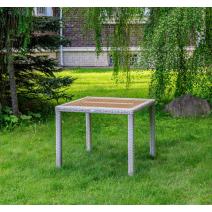  Обеденный стол AMELIA в бежевом цвете 90 см, фото 1 