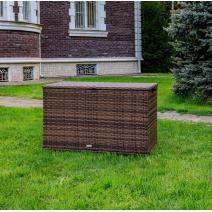  Сундук для хранения KARL 120 c колесиками коричневый, фото 1 