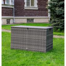  Сундук для хранения KARL 120 c колесиками серый, фото 1 