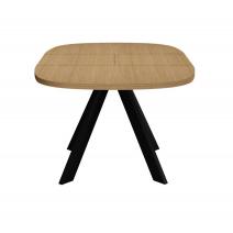  Стол DikLine B110 Дуб Каселла натуральный/опоры черные, фото 5 