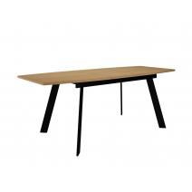  Стол DikLine XL160 Дуб Каселла натуральный, опоры черные, фото 4 