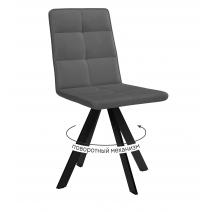  Стул DikLine 230 поворотный B28 ANTRACITE, ножки черные, фото 1 