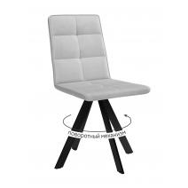  Стул DikLine 230 поворотный B22 GREY, ножки черные, фото 1 