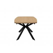  Стол DikLine B140 Дуб Каселла натуральный/опоры черные, фото 6 