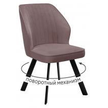  Стул DikLine 232 поворотный B5 LATTE, ножки черные, фото 1 