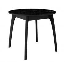  Стол DikLine MK46 Керамика Черный мрамор/подстолье черное/опоры черные, фото 1 