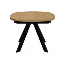  Стол DikLine B110 Дуб Каселла натуральный/опоры черные, фото 6 