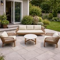  Лаунж-зона ELEONORA с 3-хместным диваном, фото 1 