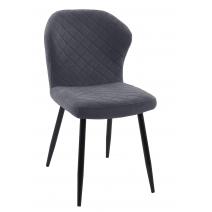  Стул DikLine 239М B28 ANTRACITE, ножки черные, фото 1 