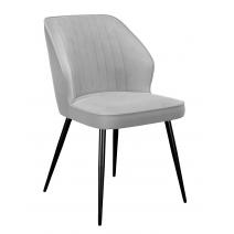  Стул DikLine 222M B22 GREY, ножки черные, фото 1 