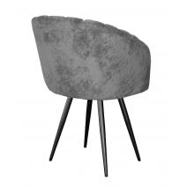  Стул DikLine 442 поворотный, M14 серый, ножки черные, фото 2 