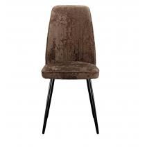  Стул DikLine 327 поворотный M05 шоколад, ножки черные, фото 3 