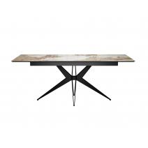  Стол DikLine DKS140 керамика PANDORA глянец, подстолье черное, опоры черные (2уп.), фото 3 