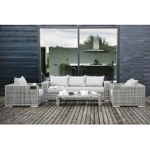  "Тито" лаунж-зона из искусственного ротанга, цвет серый, фото 1 