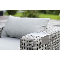  "Тито" лаунж-зона из искусственного ротанга, цвет серый, фото 7 