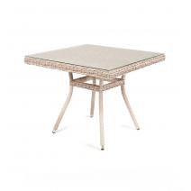  "Айриш" стол плетеный из искусственного ротанга, цвет бежевый, фото 1 