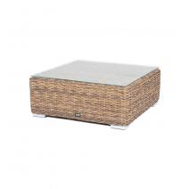  "Лунго" журнальный столик плетеный (гиацинт), цвет соломенный, фото 1 