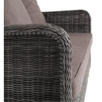  "Гляссе" диван трехместный из искусственного ротанга, цвет графит, фото 2 