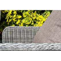  "Гляссе" диван трехместный из искусственного ротанга, цвет графит, фото 9 