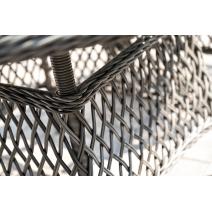  "Дольче" обеденная группа из искусственного ротанга, цвет графит, фото 14 