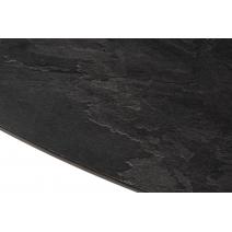  "Верона" журнальный столик из HPL 70х50, H40, каркас черный муар, цвет столешницы "серый гранит", фото 7 