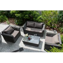  "Капучино" кресло из искусственного ротанга, цвет графит, фото 5 