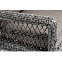  "Гранд Латте" кресло из искусственного ротанга, цвет графит, фото 4 