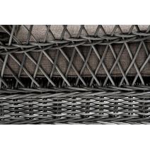  "Гранд Латте" кресло из искусственного ротанга, цвет графит, фото 5 