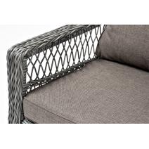  "Гранд Латте" кресло из искусственного ротанга, цвет графит, фото 7 