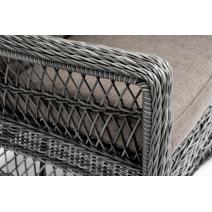  "Гранд Латте" кресло из искусственного ротанга, цвет графит, фото 8 