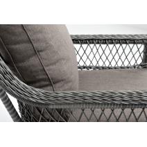  "Гранд Латте" кресло из искусственного ротанга, цвет графит, фото 9 