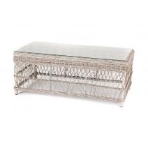  "Гранд Латте" стол журнальный из искусственного ротанга, цвет бежевый, фото 1 