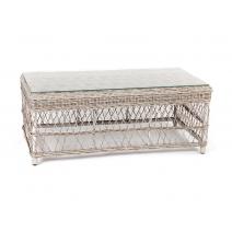  "Гранд Латте" стол журнальный из искусственного ротанга, цвет бежевый, фото 2 