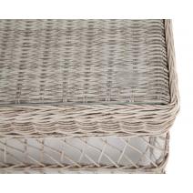  "Гранд Латте" стол журнальный из искусственного ротанга, цвет бежевый, фото 3 